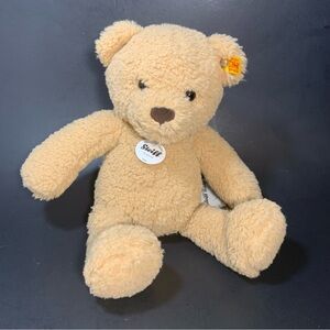 Steiff 113963 Ben Teddy Bear Beige Stuffed Animal 10" Plush w/ Tags